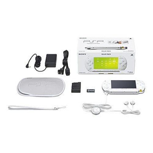 Sony Psp - Value Pack - Console De Jeu Portable - Blanc