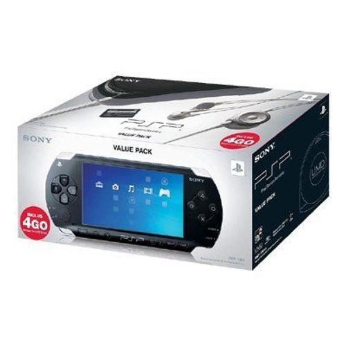 Sony Psp - Value Pack - Console De Jeu Portable - Noir