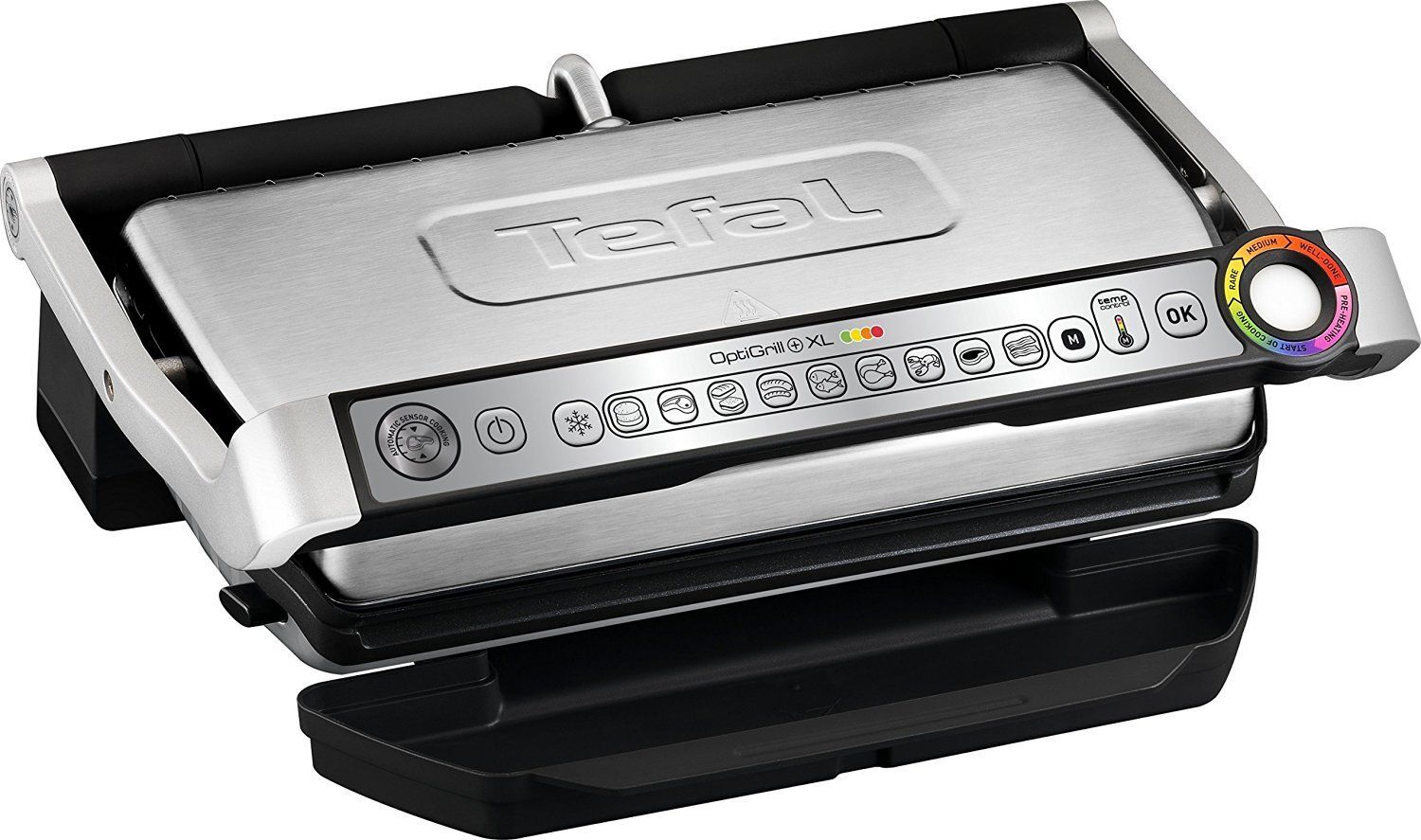 Tefal GC722D16 Optigrill + XL Grille �lectrique Inox/Noir_image_2|Rakuten
