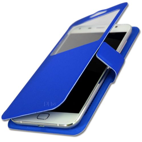 Huawei Ascend Mate 7 Etui Housse Coque Folio Bleu By Ph26®