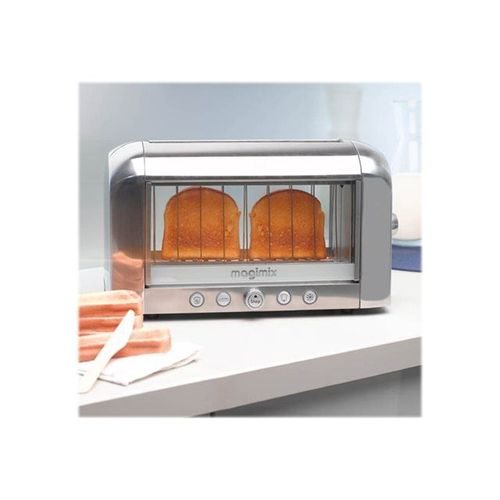 Magimix Le Toaster Vision - Grille-pain - 2 tranche - 1 Emplacements - brillant/brossé