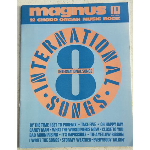 Magnus Pour Orgues International Songs N°8