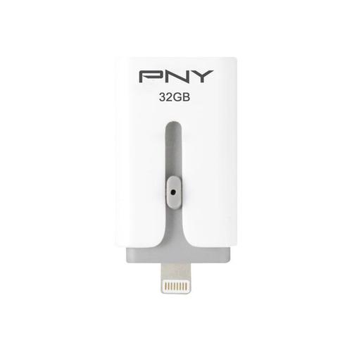 PNY Duo-Link - Clé USB - 32 Go - USB 2.0 / Lightning