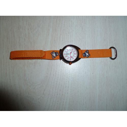 Montre Fille Orange Marque : Lulu Castagnette