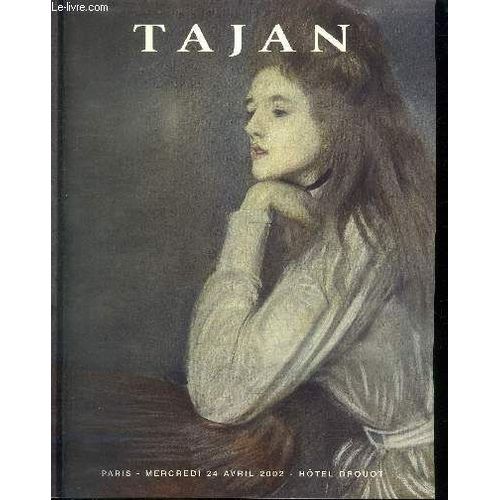 Catalogue De Vente Aux Encheres : Tajan - Paris Mercredi 24 Avril 2002 - Hotel Drouot - Tableaux, Dessins & Sculptures Du Xixe Siècle