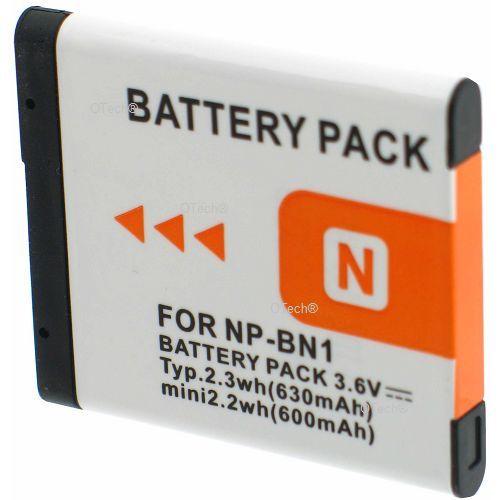 Batterie pour SONY NP-BN1 - Garantie 1 an
