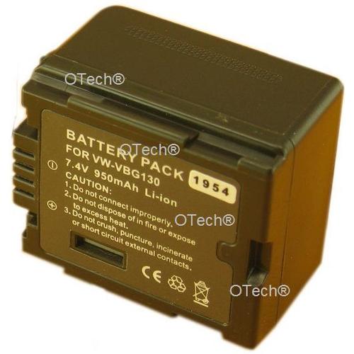 Batterie pour PANASONIC HDC-SD300 - Garantie 1 an