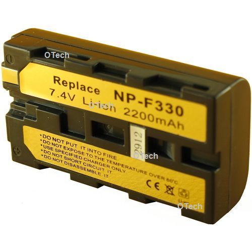 Batterie pour SONY NP-F330 - Garantie 1 an