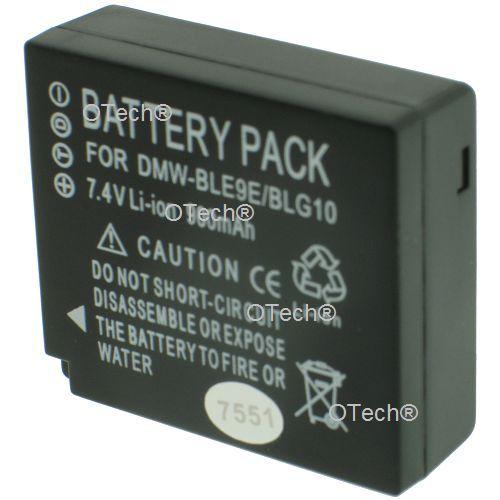 Batterie pour PANASONIC DMW-BLG10E - Garantie 1 an