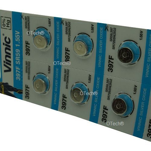 Pack de 10 piles Vinnic pour SWATCH IRONY SCUBA 200 ALU - Garantie 1 an