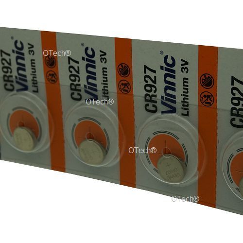 Pack de 5 piles Vinnic pour VINNIC CR927 - Garantie 1 an