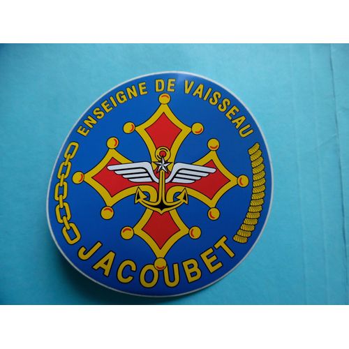 Auto Collant Patrouilleur De Haute Mer, Enseigne De Vaisseau Jacoubet