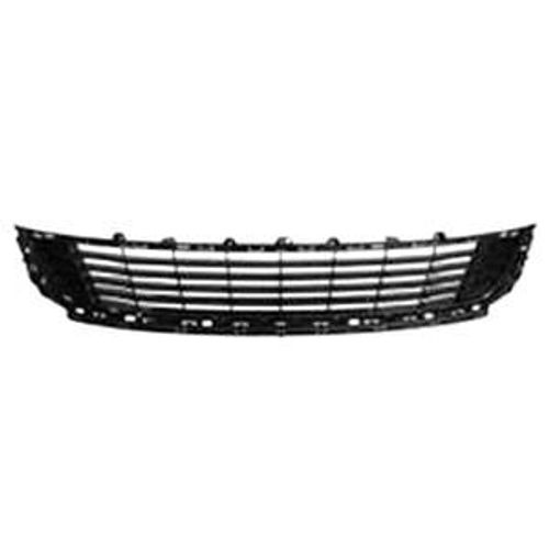 Grille De Calandre Inférieure Pour Renault Megane Iii Phase 2, 2012-2014, Noire, Pare Chocs Avant