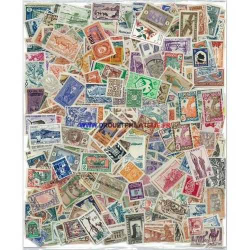 Colonies Francaises Avant Independance 300 Timbres Tous Differents