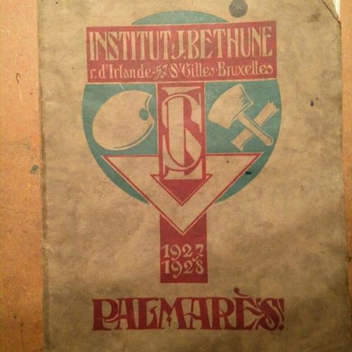 Palmarès Institut J. Behune - St Luc Bruxelles 1927-1928