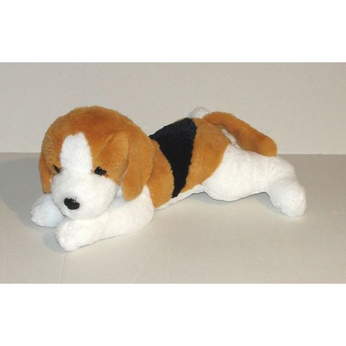 Peluche Chien Allongé Sunkid 37 Cm