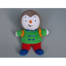 Doudou T'choupi Écolier Rouge Vert Jemini