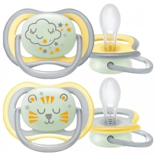 Avent Sucettes Ultra Air Nighttime 18m+