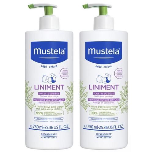 Mustela Liniment Flacon-Pompe Lot De 2 X 750 Ml