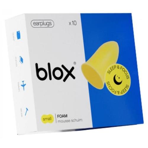 Blox Gamme Sleep & Focus - Mousse Small Jaune (5 Paires) (Couleur : Jaune)