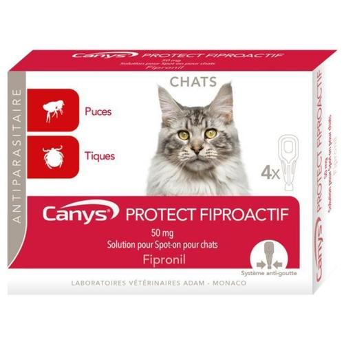 81542 Canys Protect Fiproactif 50 Mg Solution Pour Spot-On Pour Chats Amm Fr/V/7465420 0/2010