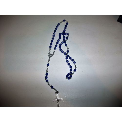 Collier De Rosaire Bleu