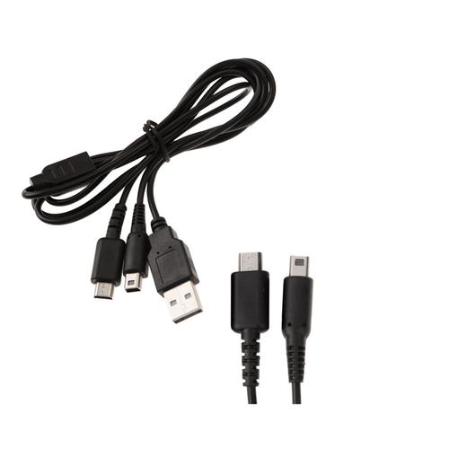 Chargeur DS tout-en-1, câble de chargement DS Lite de 3DS pi, câble de  chargement USB pour Nintendo 3DS/3DS XL/2DS/2DS XL/DSi/DSi