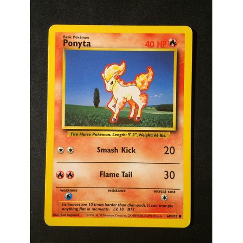 Ponyta 60/102 Eng Set De Base