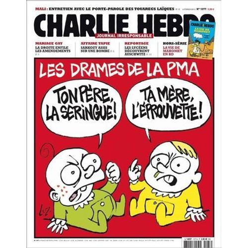 Charlie Hebdo 1077 : Les Drames De La P.M.A.