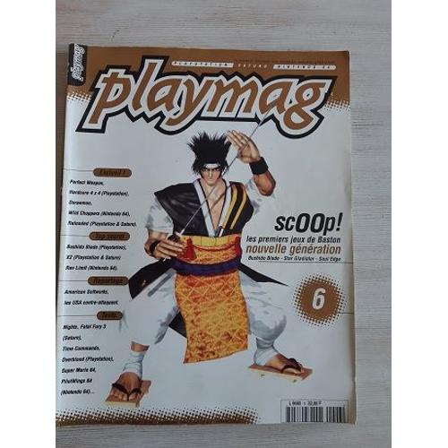 Playmag 6 - Fatal Fury 3_Super Mario 64_Pilotwings 64_Overblood Ps Dreamcast N64