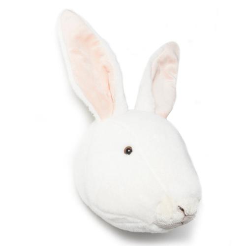 Trophée Peluche Lapin Blanc Alice Bibib & Co