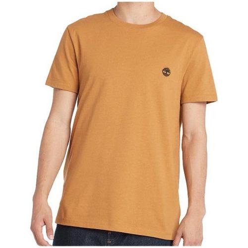 Short Sleeve Tee T-Shirt Taille S, Orange
