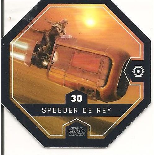 Jeton Star Wars Cosmic Shells Leclerc N°30 - Speeder De Rey