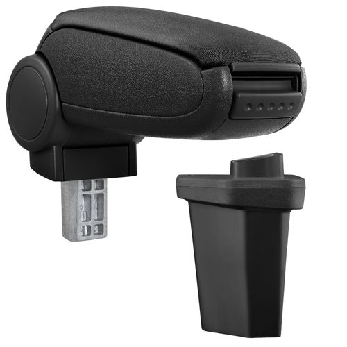 [Pro.Tec] Accoudoir Central Pour Hyundai I20 / 2ème Génération - Avec Compartiment - Rembourré - Textile - Noir