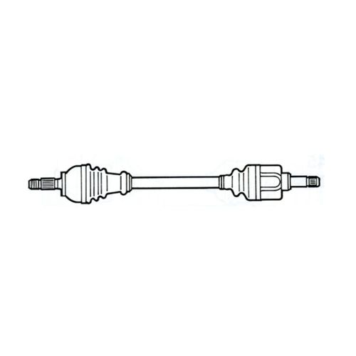 Cardan, Transmission Avant Droite, Passager Citroen Ax 1,4 Tu3.2/K-/Tu3m/Z- Essence Consigne Incluse