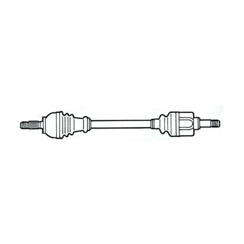 Cardan, Transmission Avant Gauche, Conducteur Citroen Ax 1,4 Tu3.2/K-/Tu3m/Z- Essence Consigne Incluse
