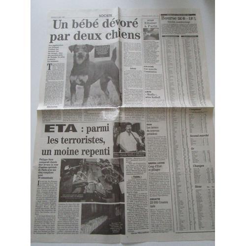 France Soir - Articles 2 Pages - Eta - Fabrice Santoros - Sampras