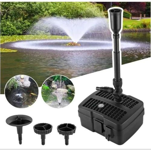 Filtre de Bassin UVC Fontaine de Bassin 4 en 1 Avec Filtre Clarificateur UV CUF-2505 Câble D'alimentation de