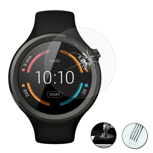 1 Film Verre Trempé Pour Motorola Moto 360 Sport (1st Gen) 1.37" Protection D'écran