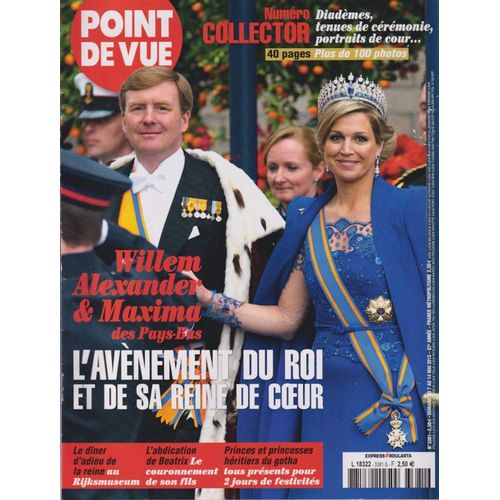 Point De Vue N°3381 L'avènement Du Roi Et De Sa Reine De Coeur