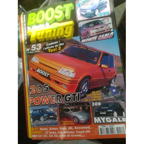 Boost Tuning 53 De 2000 Renault 5 Gt Turbo,Peugeot 406 Coupe,Bmw M3,Peugeot 306,205 Xs,Seat Ibiza,Polo 1300,Clio