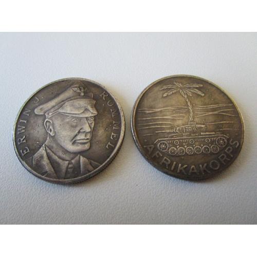 Piece Medaille Erwin Rommel Afrikakorps