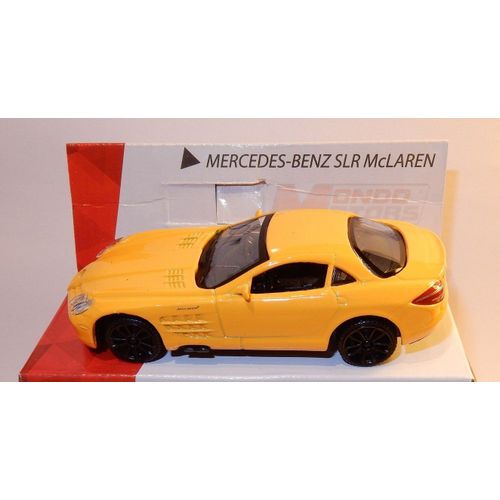 Mercedes Benz Slr Mclaren (Jaune) * Mondo Motors Street * Ech.1/43 Métal * *-Mondo Motors-Mondo Motors