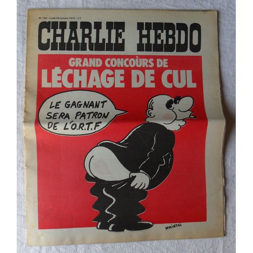 Charlie Hebdo N° 154 - Lundi 29 Octobre 1973.