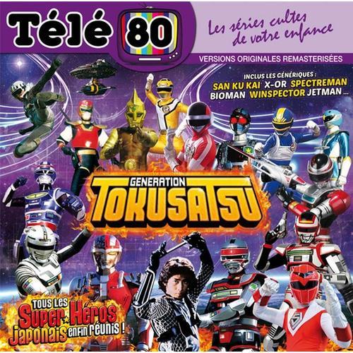 Génération Takusatsu - 28 Génériques Des Super Héros Japonais ! X-Or, San Ku Kaï, Bioman, Turbo Rangers... Etc !