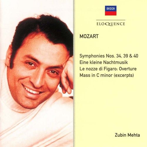 Mozart Symphonies Nos 34 39 40 Eine Klei