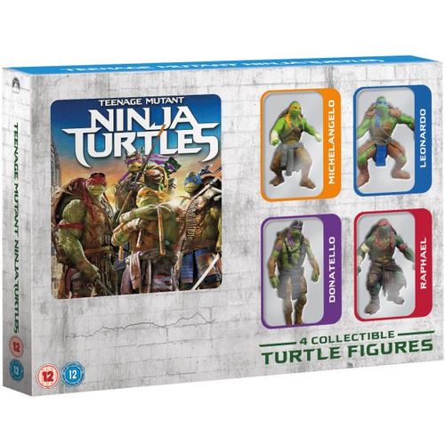 Teenage Mutant Ninja Turtles - Limited Edition Pack Figurine Blu-Ray