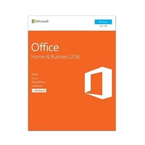 Microsoft Office Home And Business 2016 - Version Boîte - 1 Pc - Sans Support, P2 - Win - Allemand - Zone Euro)