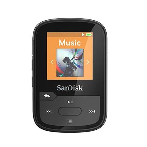 SANDISK-Lecteur MP3 Bluetooth Clip Sport Plus, 16GB, Noir