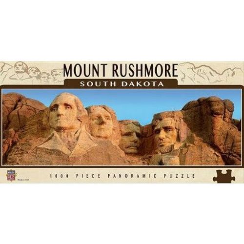 Puzzle 1000 Pièces Panoramique : Mont Rushmore